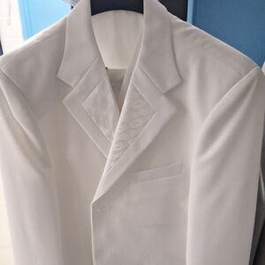 Elegant White Boy's 3 Piece Tuxedo Suit